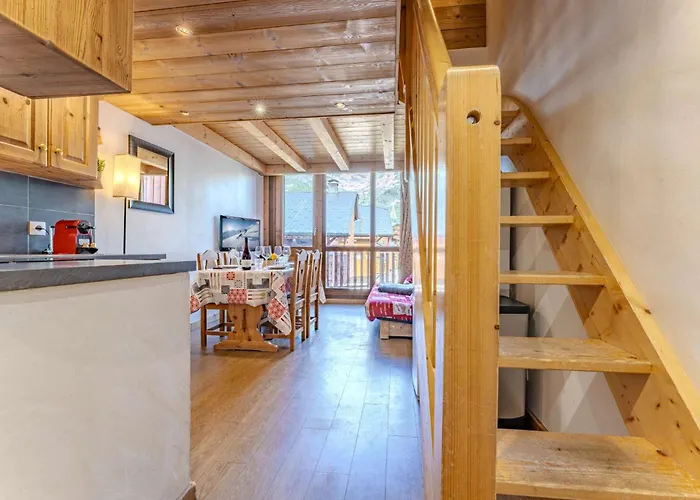 公寓 Cozy Mountain - Ski-in Ski-out Access, Balcony & Parking - Le Silveralp 瓦托伦斯