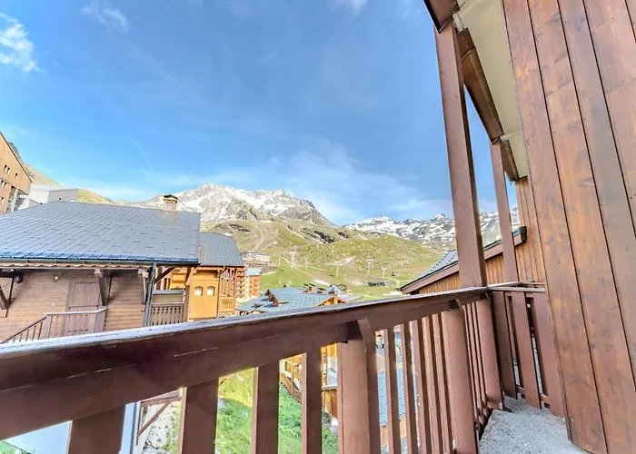 Cozy Mountain - Ski-in Ski-out Access, Balcony & Parking - Le Silveralp 公寓